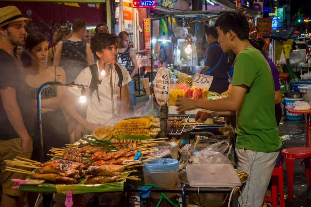 Tasty street food Bangkok