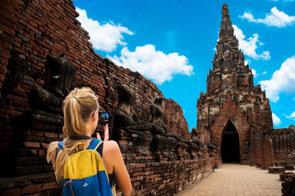 temple,ayutthaya,wat pra nan cherng