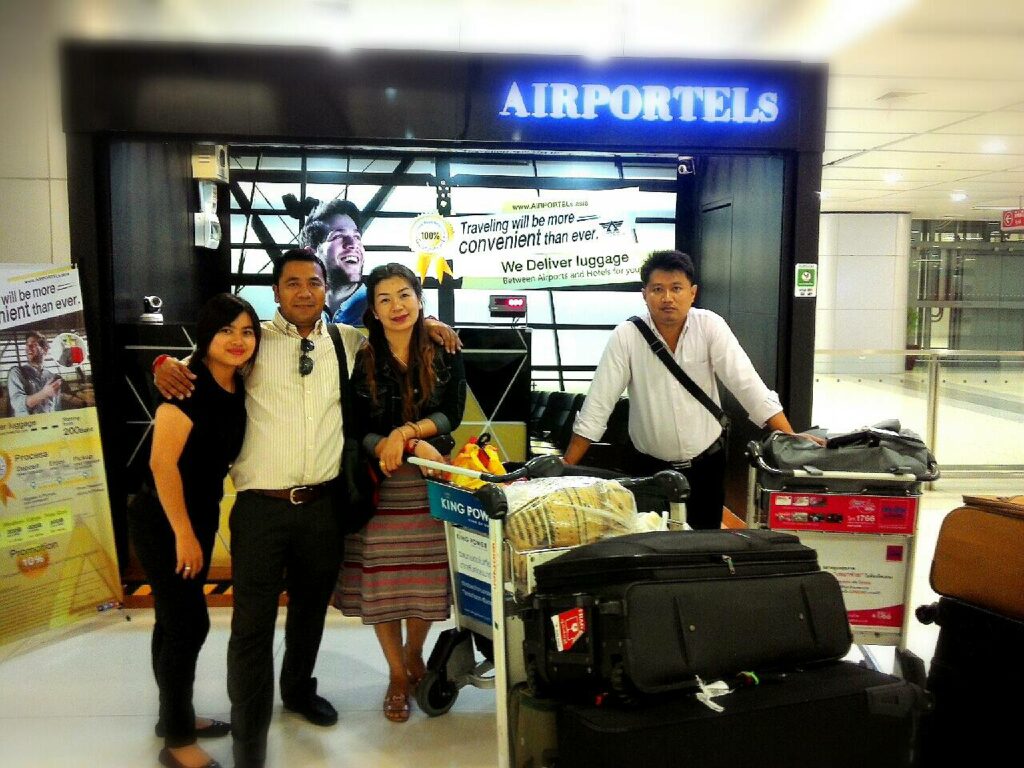 luggage delivery at suvarnabhumi,storage,sim card thailand