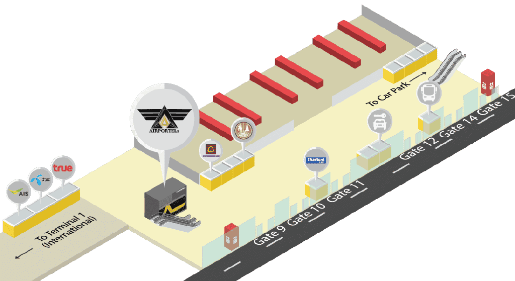 airportels dmk,luggage delivery, luggage storage