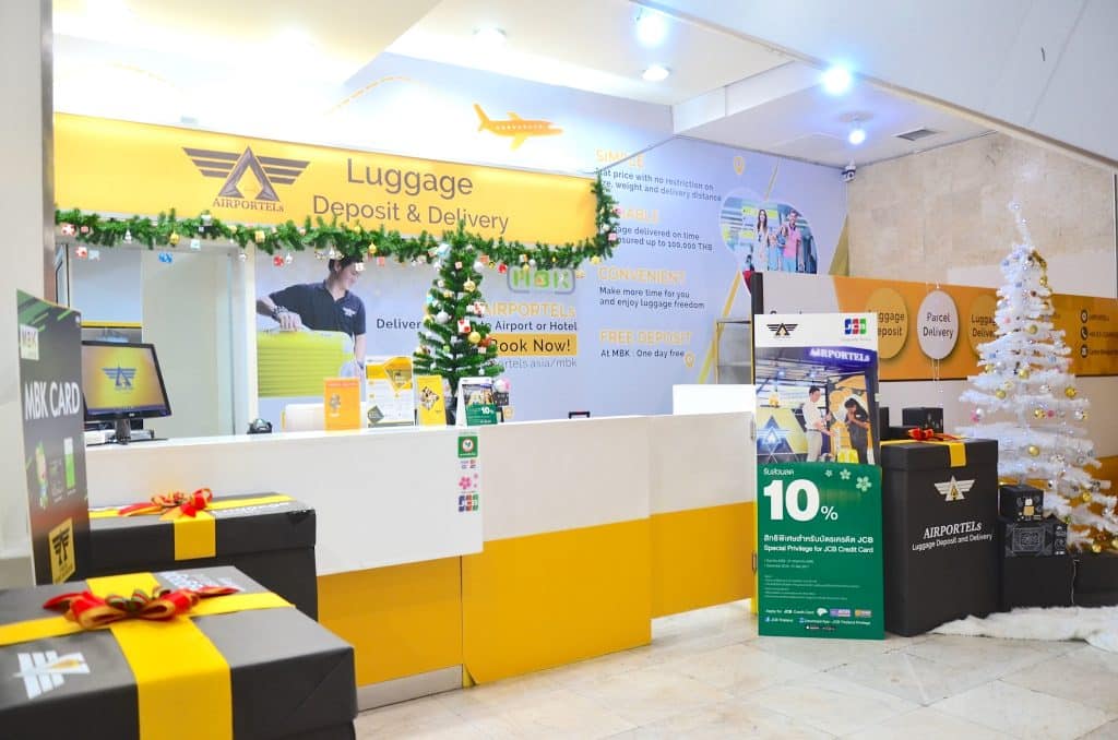 luggage storage bangkok, mbk, airportels, luggage deposit, luggage delivery, luggage storage