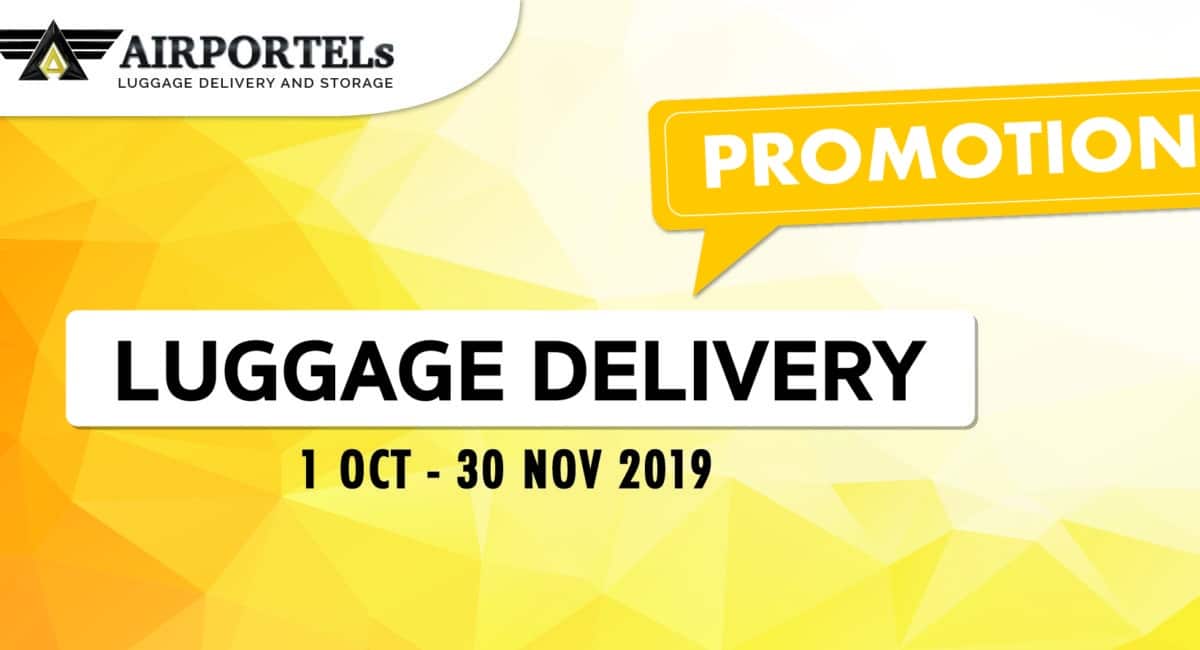 Price and Promotion | AIRPORTELs Luggage Delivery Service