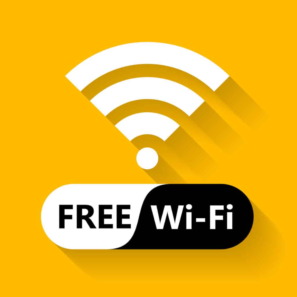 Free wifi icon