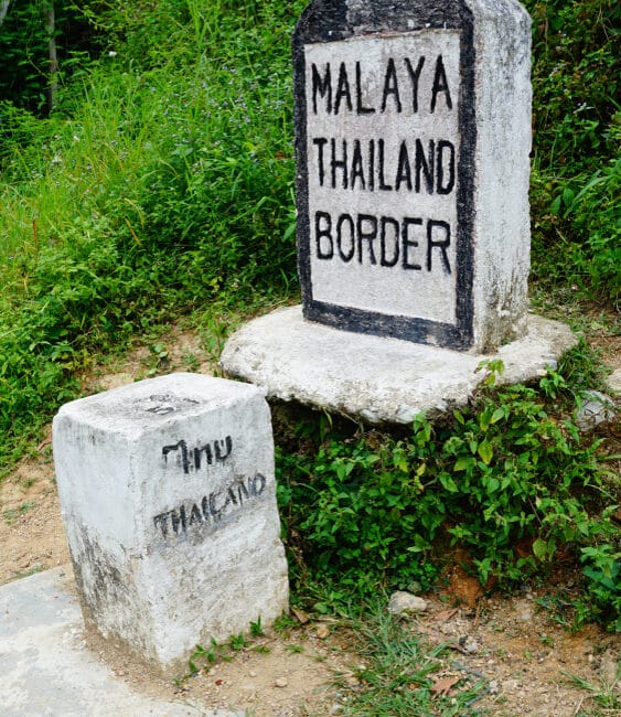 Thai border checkpoint