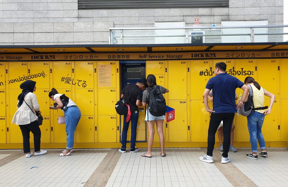 locker at Chatuchak