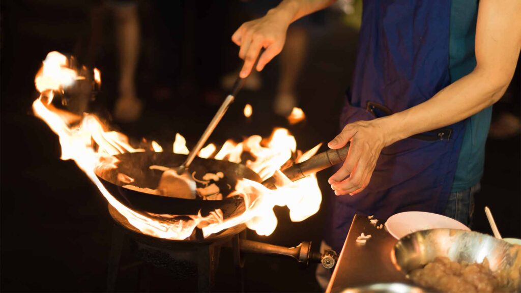 Thai cooking
