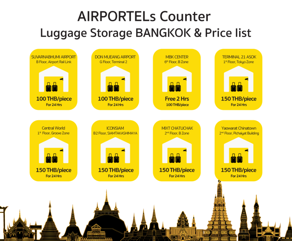 Best Secure Luggage Storage Bangkok Convenient & Affordable