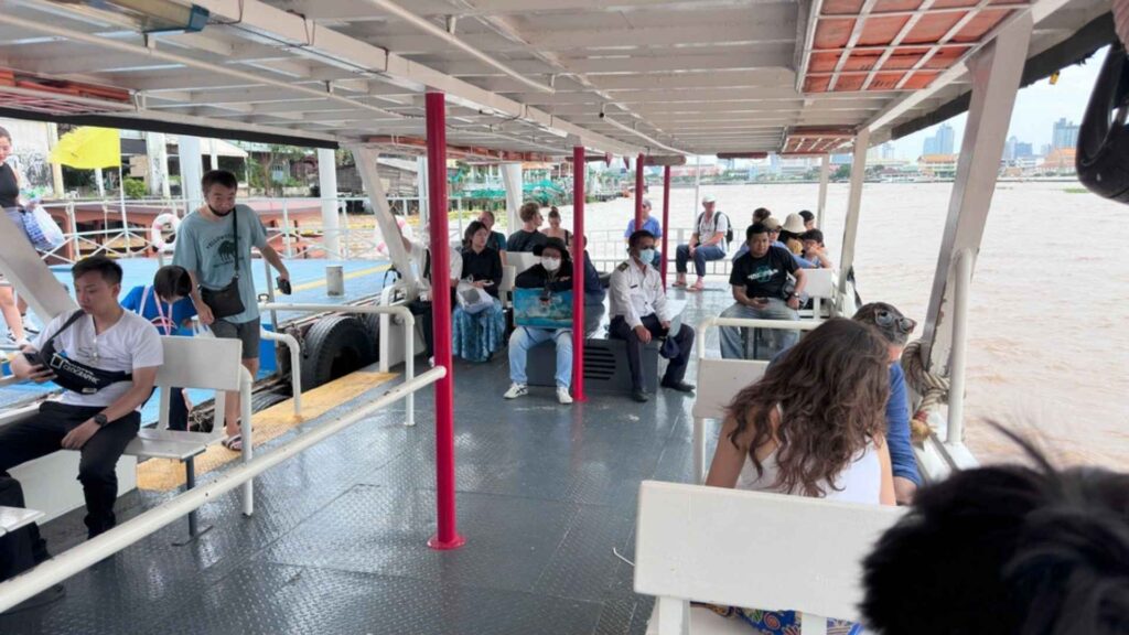 Get to Asiatique by Shuttle boat