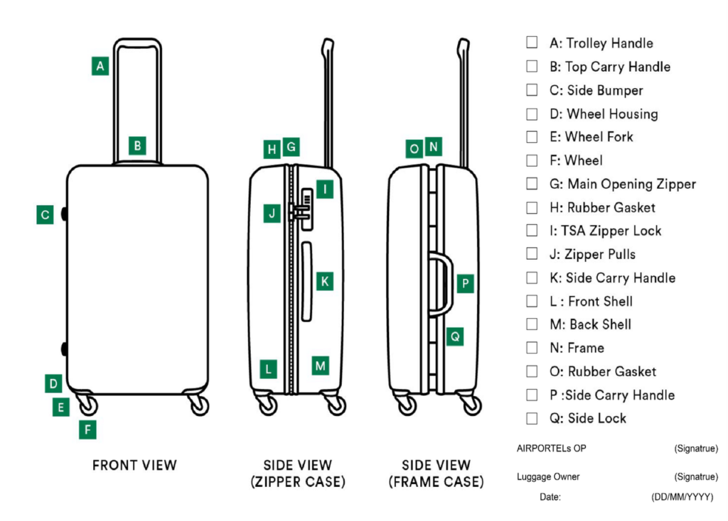 luggage claim en