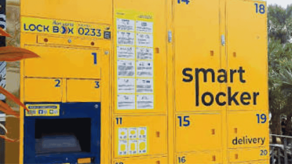 Luggage storage at LOCKBOX Pattaya