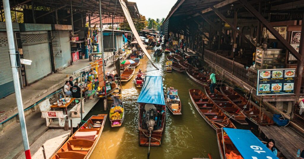 10 floating market in Bangkok, Thailand – 2022