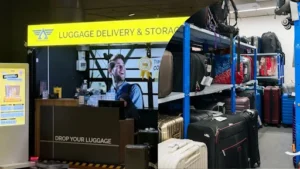 Airport Left-Luggage Counters